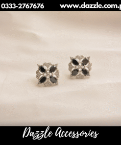 Elegant black Ad Studs