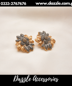 Golden Base black  Studs