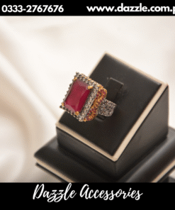 captivating ruby gem ring