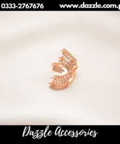 crystal Zircon stylish ring