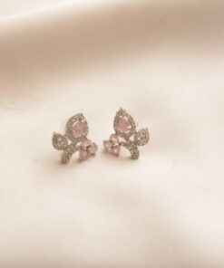 decent pink silver studs