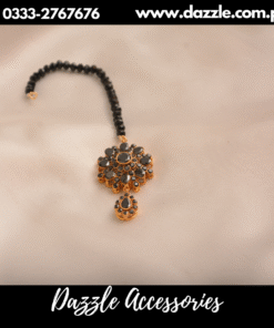 elegant champagne black bindia