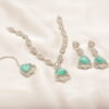 glamurous mint silver set