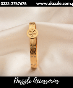 gold plated branded bracelet