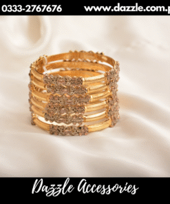 gorgeous gold plated bangles