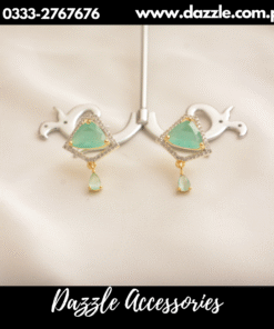 gorgeous  mint silver studs