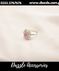 inspiring ruby silver ring