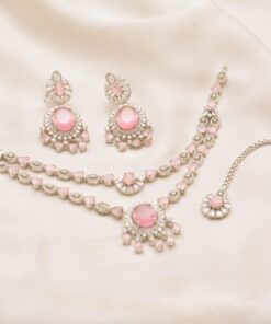 intriguing carat pink set