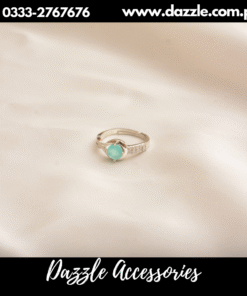 italian polish ice blue stone ring