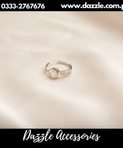 italian polish silver stone ring