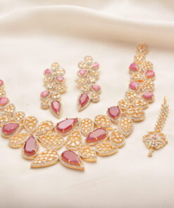 luxurios statement ruby set