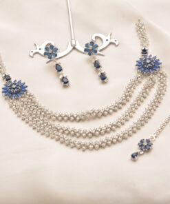 magnificent layered blue set