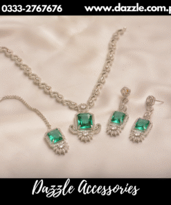 majestic Green silver set