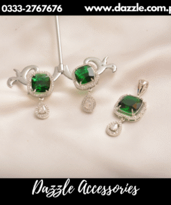 marvellous emerald green combo set