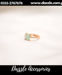 mint green ring