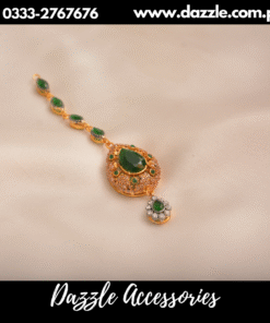 pretty carat emerald bindia