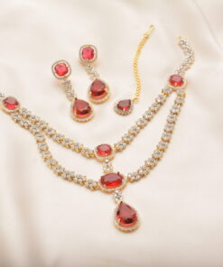 princess red  carat set