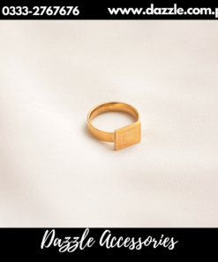 stainlesss steel zircon ring