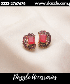 Elegant RUBY Studs