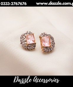 Elegant pink Studs