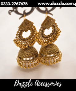 Golden Hoop Jhumka
