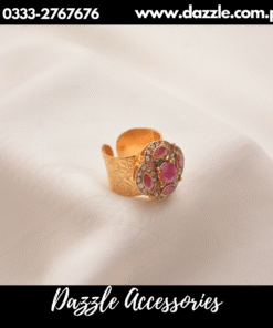 Stunning Zircon Ruby ring