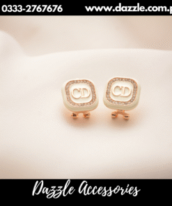 Stunning white studs