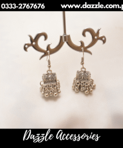 Trendy Silver Jhumki