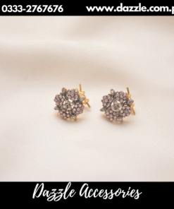 Vintage pink studs