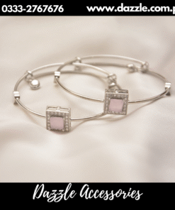 adjustable pink bracelet bangles