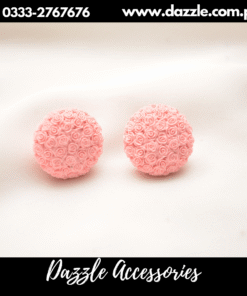 barbie pink studs