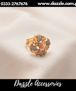 classic gold plated champagne ring