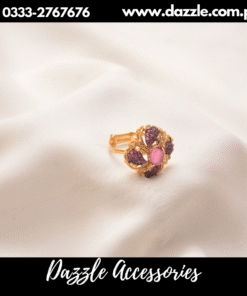 classic gold plated ruby ring
