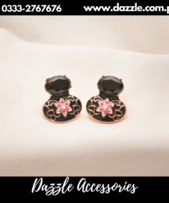gorgeous meenakari black Studs