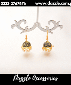 mini brown jhumki