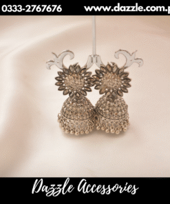 oxidized classic jhumka