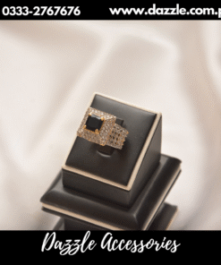 Black Desire zirconia ring