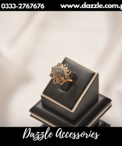 Champagne Floral Ring