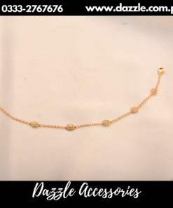 Delicate Gold Plated Chain Line Bracelet