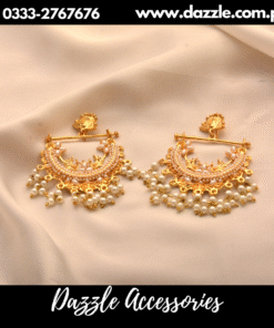 Ethini Pearl Adorned Baala Earrings
