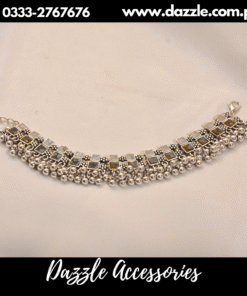 Ethnic Silver Anklet