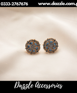Vibrant blue Studs