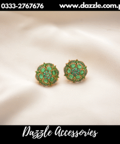 Vibrant green Studs