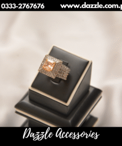 champagne  Zircon Diva Ring
