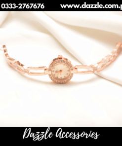 delicate golden watch