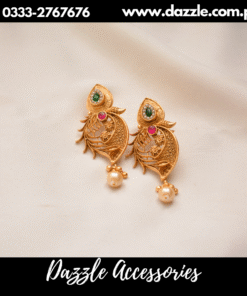 rajkumari multi rajwarri earrings