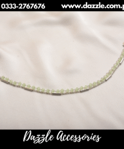 Crystal silver bracelet