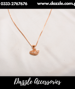 golden swan necklace
