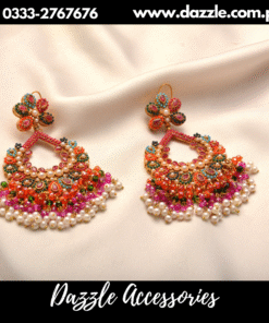 Nav Ratan Statement Earrings for Mehdi