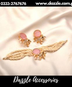 Pink Egyptian Pearl Choker